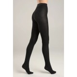 Ciorap gros din v&acirc;scoză cu cashmir, Cashmere 250 Den - Nero, 3-M Standard