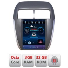 Navigatie dedicata Tip Tesla Mitsubishi ASX Radio gps internet 8 Core 3+32 4G carplay android auto GB Kit-tesla-026+LITE-9.7-3+32 CarStore Technology
