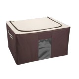 Cutie depozitare haine Mobi, maro, 55 lt, 50x40x27 cm, ConceptSeller