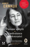 Pasiune simplă. Confesiunea adolescentei - Hardcover - Annie Ernaux - Pandora M