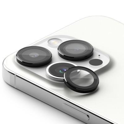 Folie camera Ringke Iphone 15 Pro negru foto
