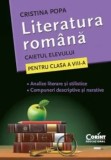 Cumpara ieftin Literatura romana. Caietul elevului pentru clasa a VIII-a. Analize literare si stilistice. Compuneri descriptive si narative/Cristina Popa, Corint Educational