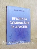 Eficiența Comunicării &icirc;n Afaceri - Dan Popescu, Karen Berman, J. Rodney Turner, Everett E. Adam jr. - Administrarea Afacerilor, Codecs, 2022