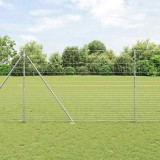 Gard de c&acirc;mp 1.6x25 m din oțel galvanizat