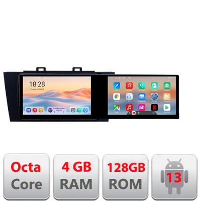 Navigatie Subaru Outback 2014-2019 sau Subaru XV 2017-2018 Kit-OUTBACK5 Edotec 2 ecrane 8 core 4+128 21.6 inch Incell android Wifi 5Ghz gps internet C foto