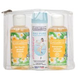 Set Gel de dus 100ml + Spray apa pura 50ml + Sampon 100ml, Evoluderm