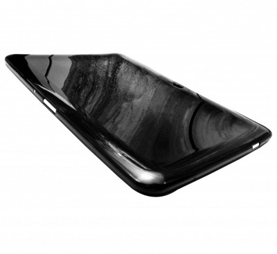 Husa silicon negru lucios pentru Samsung Galaxy Tab P7500 / P7510 foto