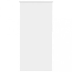 Jaluzea cu role opace alb 110x230 cm Lățime material 105,7 cm foto