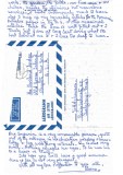 Scrisoare, expediata de Principesa Ileana a Romaniei, 1962