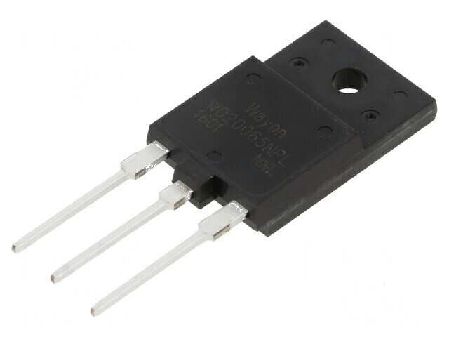 Diodă Schottky SiC THT 650V 20A TO3PF