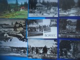 HOPCT LOT NR 198 BORSEC - JUD HARGHITA -9 CARTI POSTALE-RPR-CIRCULATE