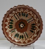 Castron din ceramica, Semnat C. Colibaba