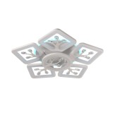 Plafoniera Trees LED 88W 3CCT 4400lm, alb, Erste