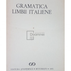 Mihaela Cârstea - Gramatica limbii italiene (editia 1971)