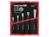 Set 5 chei tubulare PROLINE HD dublu față oțel crom-vanadium 8-17 mm &icirc;n etui