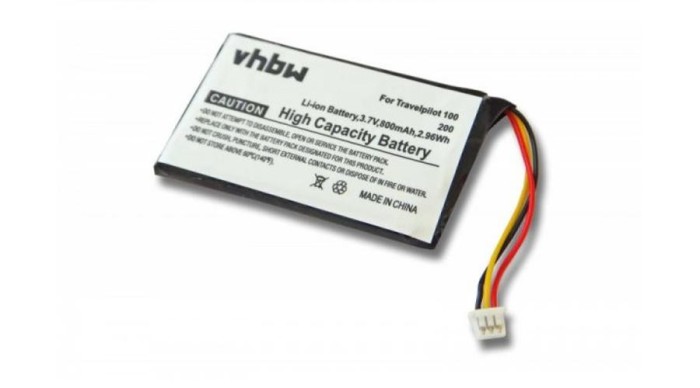 &Icirc;nlocuire baterie GPS VHBW pentru BLAUPUNKT 423450AJ1S1PMX - 800mAh, 3.7V