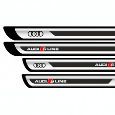 Set protectii praguri CROM - Audi S-Line foto
