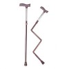 Baston Pliabil Aluminiu FS 927L, Reglabil, Ergonomic, Antiderapant, Transport Usor, Persoane Varstnice/Dizabilitati