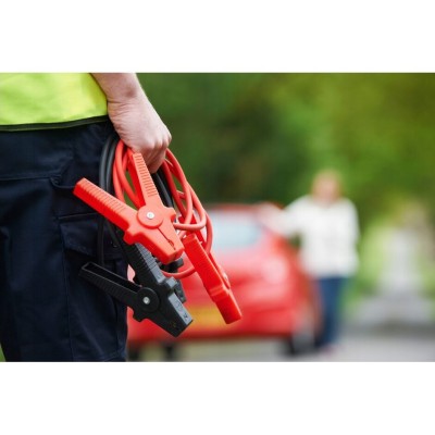 Set cabluri electrice pentru incarcare auto, 300A, 3m, Verke foto
