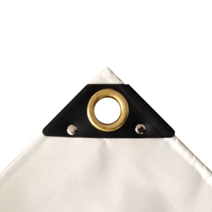 weiss 650 g/m&sup2; PVC 4 x 8m (32m&sup2;) Plane