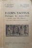 P.CORN. TACITUS DIALOGUS DE ORATORIBUS PENTRU CLASA VII-A LITERARA-C. BALMUS, AL. GRAUR-251639