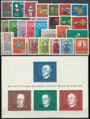C1933 - Germania 1988 anul complet,timbre nestampilate MNH