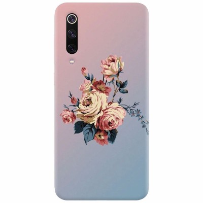 Husa silicon pentru Xiaomi Mi 9, Roses foto