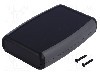 Carcasa ABS, 79mmx111mmx24mm, HAMMOND - 1553BBK