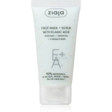 Ziaja Face Mask + Scrub with Elagic Acid masca exfolianta 55 ml