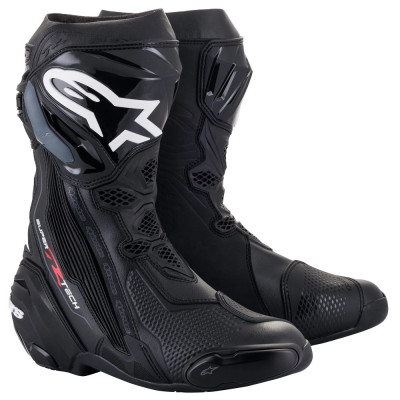 Ghete Moto Alpinestars Supertech R Boots, Negru, Marime 45 foto