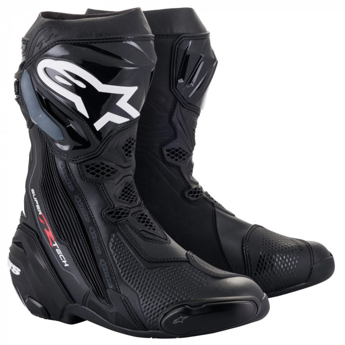 Ghete Moto Alpinestars Supertech R Boots, Negru, Marime 44