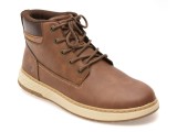 Ghete SKECHERS maro, GARLAN, din piele ecologica
