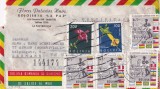FILATELIE TEMATICA - PLIC BOLIVIA TEMATICA FLORA FLORI FOTBAL