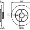 Disc frana CITROEN C4 I (LC) (2004 - 2011) BOSCH 0 986 479 255