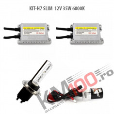 Set xenon H7 SLIM 12V 35W 6000K foto