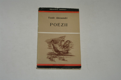 Poezii - Vasile Alecsandri - Editura Eminescu - 1970 foto