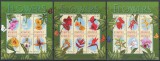 Antigua si Barbuda 2000 Mi 3155/60 + 3161/66 + 3167/72 MNH - Orhidee, Nestampilat