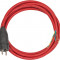 Cablu electric 3m H05RR-F3G1,5 rosu cu stecher turnată DE/BE B1160490 Brennenstuhl