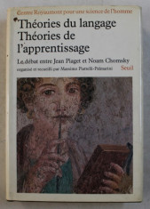 THEORIES DU LANGUAGE - THEORIES DE L &amp;#039; APPRENTISSAGE - LE DEBAT ENTRE JEAN PIAGET et NOAM CHOMSKY , 1979 foto