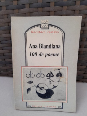 100 DE POEME - ANA BLANDIANA foto