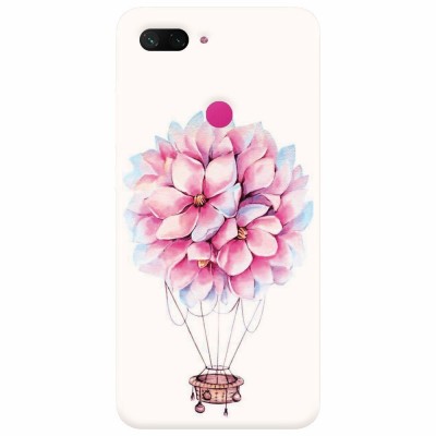 Husa silicon pentru Xiaomi Mi 8 Lite, Flower Baloon foto