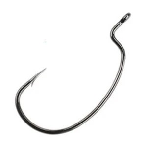 Jig Owner Rig&#039;n Hook Negru Crom 5137 Nr.1 - 6buc/plic
