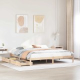 Cumpara ieftin Cadru de pat fără saltea, 180x200 cm, lemn masiv pin
