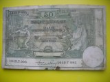 HOPCT BELGIA 50 FRANCS / FRANCI 1925