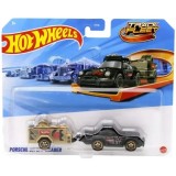 HOT WHEELS TRACK FLEET MASINUTA FLOTA PORSCHE 911 OFF ROADER NEGRU SCARA 1 LA 64