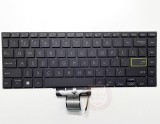 Tastatura Laptop, Asus, VivoBook Flip 14 TP420, TP420U, TP420UA, TP420L, TP420IA, iluminata, neagra, layout US