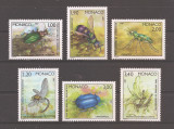 Monaco 1987 - Insecte &icirc;n Parcul Național Mercantour, MNH, Nestampilat