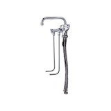 Wasserhahn, K&uuml;chenarmatur, Wasserarmatur - f&uuml;r Warm und Kaltwasser, Hochdruck f&uuml;r 2 Becken