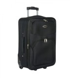 Troler 2 roti, de calatorie, Dimensiuni 38x22.5x54.5 cm, Negru, 35 l