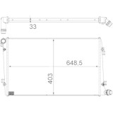 Mahle Radiator, racire motor Behr